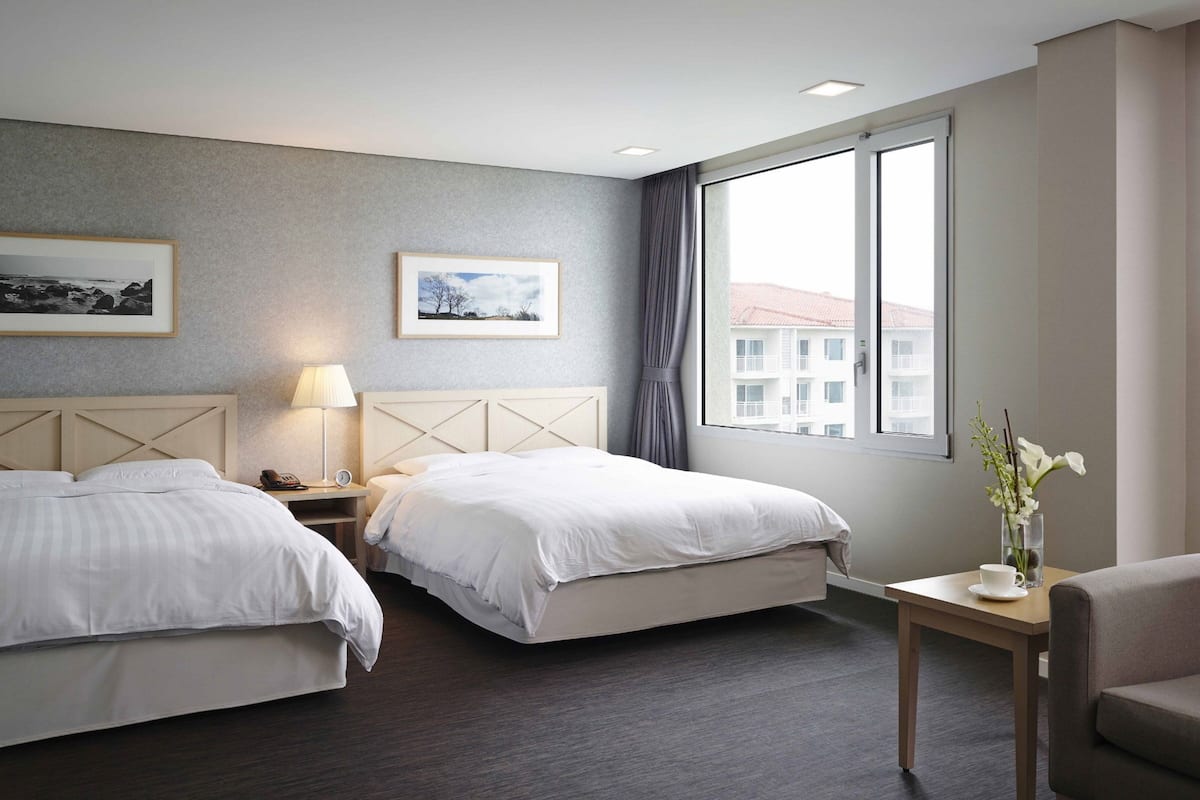 studio twin ocean | 1 bedroom, minibar, in-room safe, blackout curtains