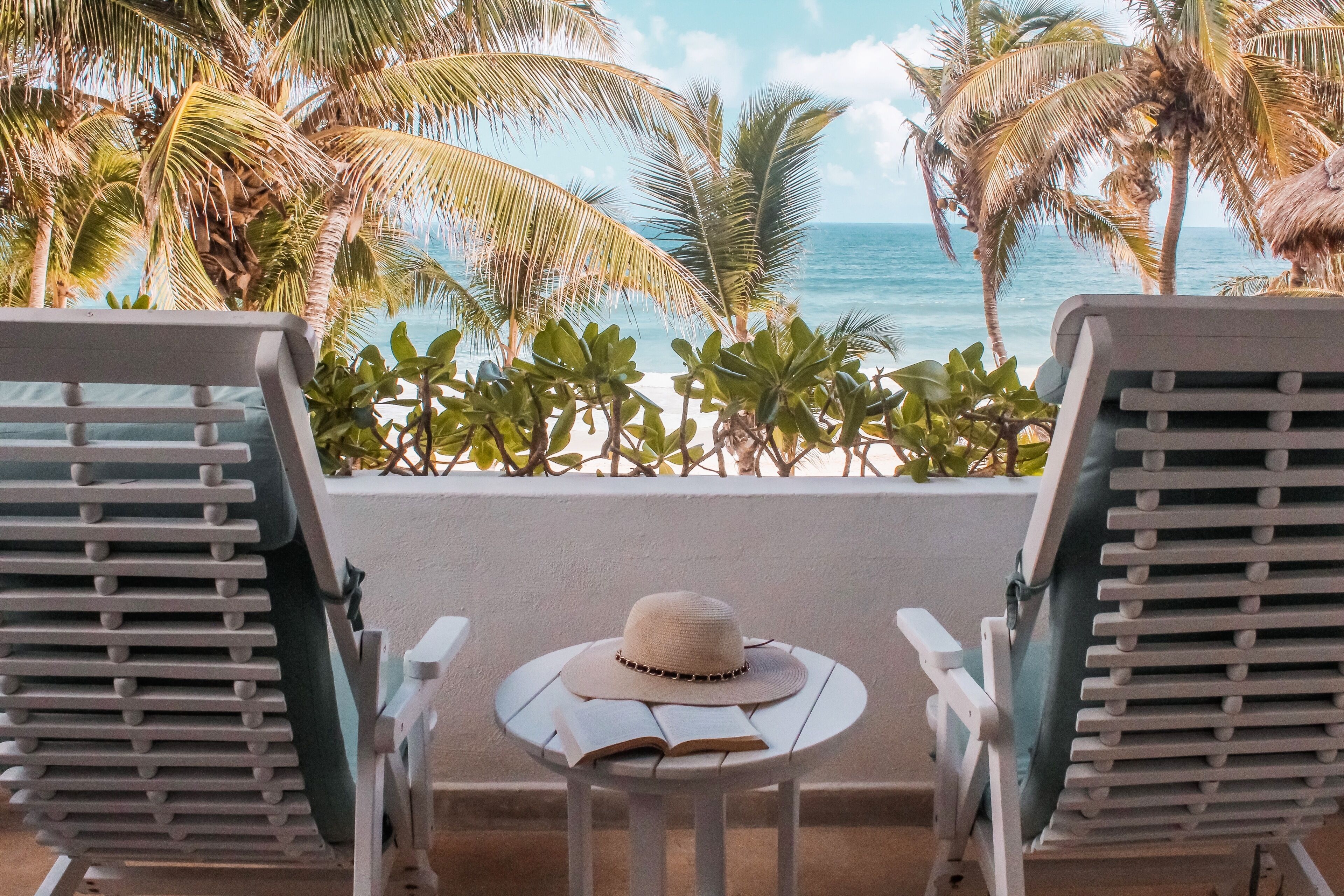 Beachfront Rooftop Beach View | Terras