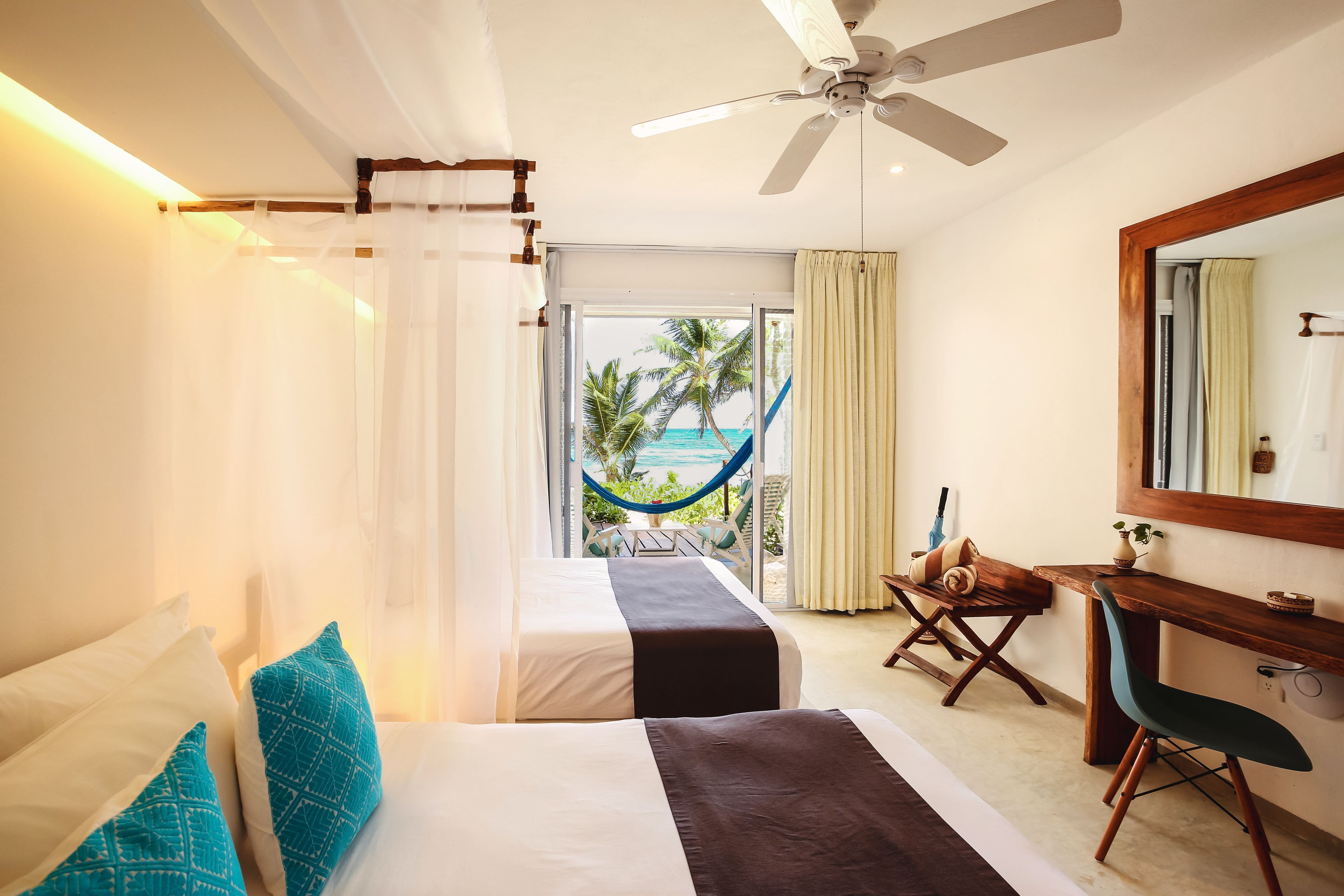 Minibar, in-room safe, blackout drapes, free wired internet