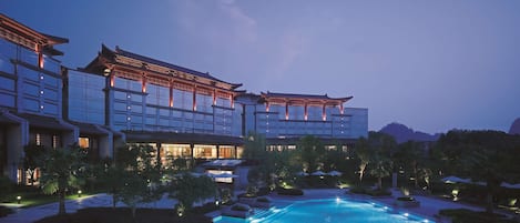 Indoor pool, seasonal outdoor pool