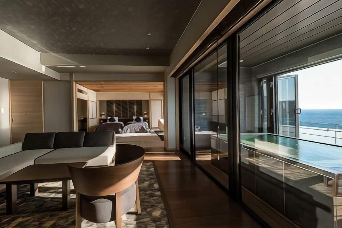 Ropa de cama de alta calidad y minibar
