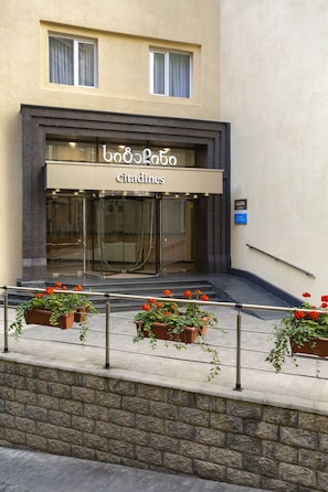 Entrada de la propiedad