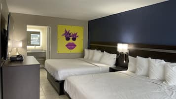 2 bedrooms, soundproofing, free WiFi, bed sheets