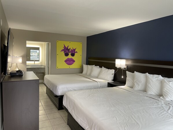 2 habitaciones, sistema de insonorización, wifi gratis y ropa de cama