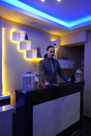 Réception du spa