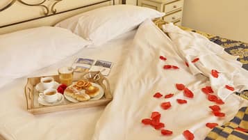 Chambre Double Deluxe | Draps en coton égyptien, literie de qualité supérieure