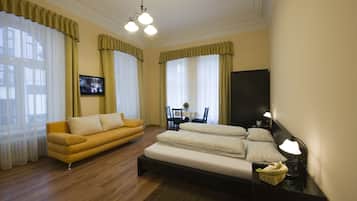 Standard-Doppelzimmer, Nichtraucher | Schallisolierte Zimmer, BĂŒgeleisen/BĂŒgelbrett, kostenlose Babybetten