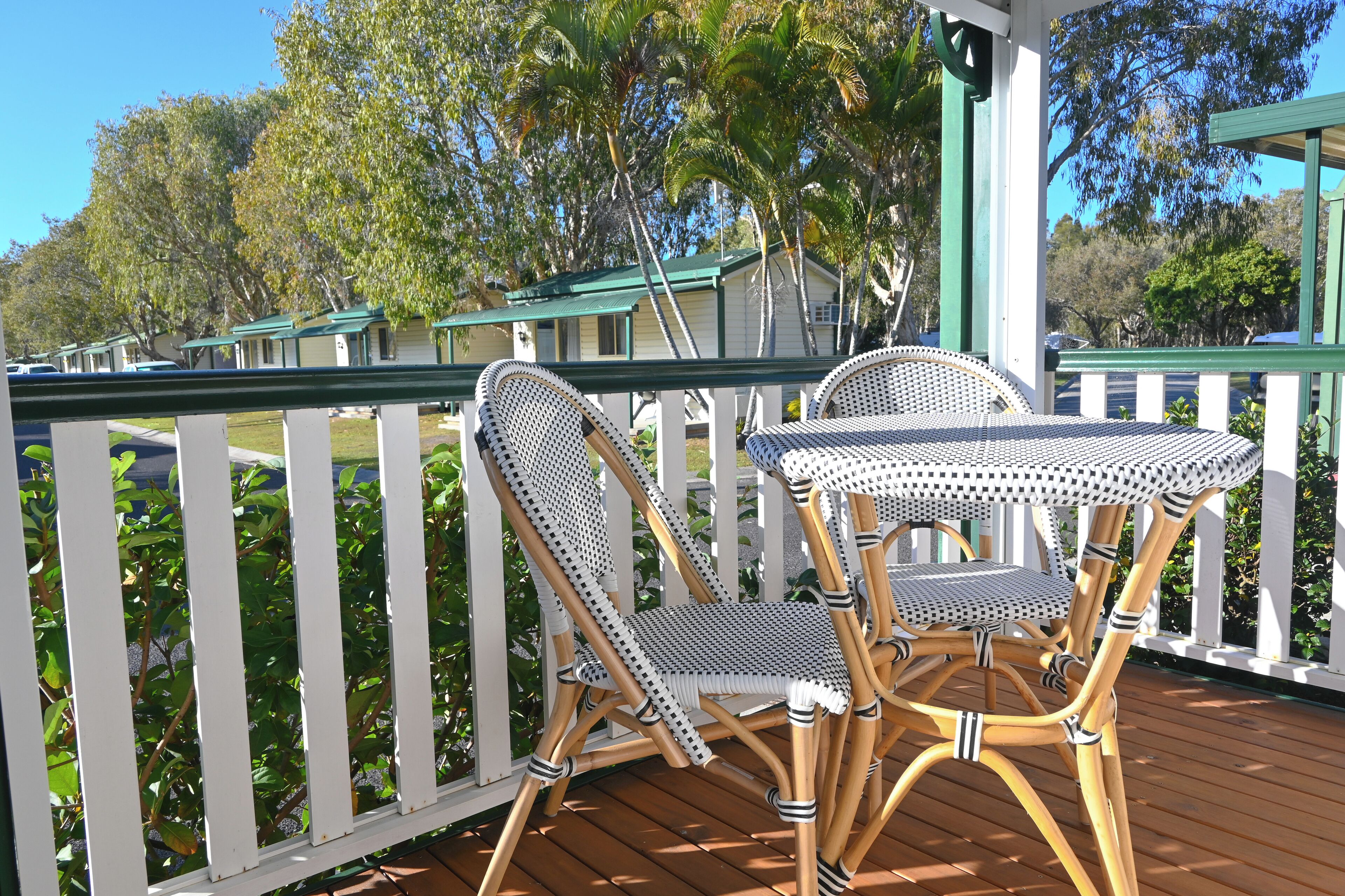 คอมฟอร์ทเคบิน | ลานระเบียง/นอกชาน