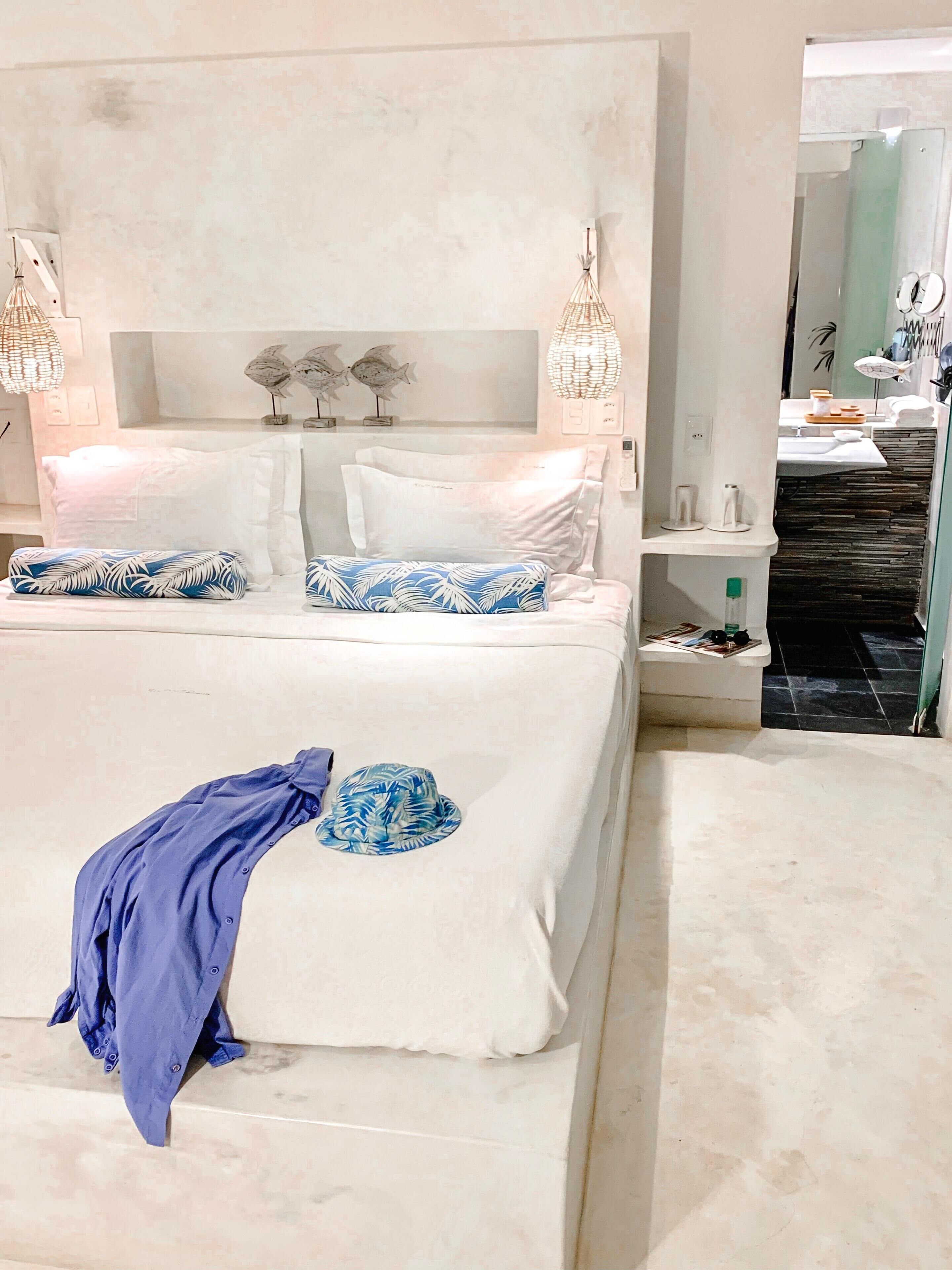 Draps en coton égyptien, literie hypoallergénique