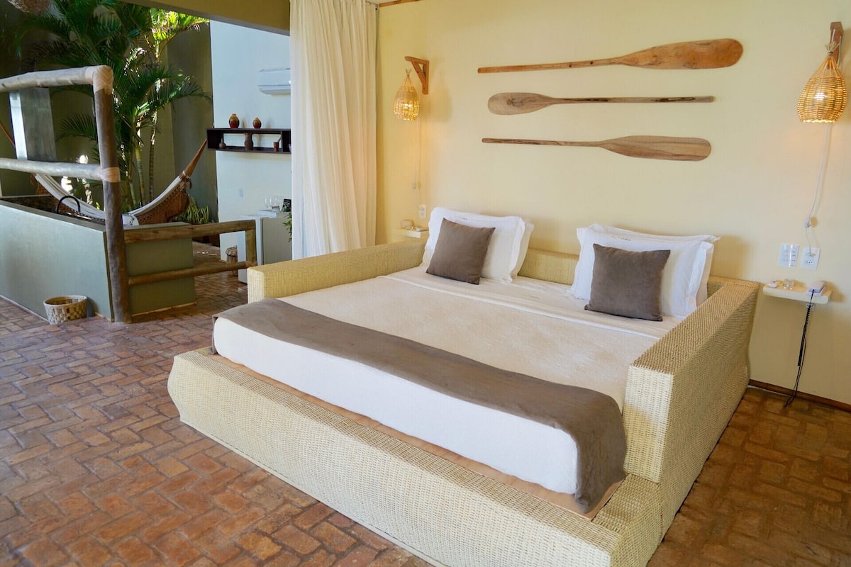 2 habitaciones y sábanas de algodón egipcio