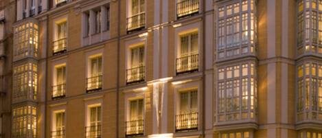 Front of property – evening/night