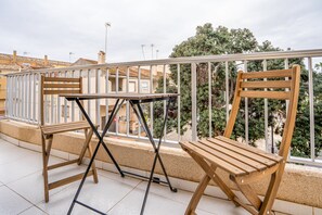 Habitación Deluxe doble | Terraza o patio