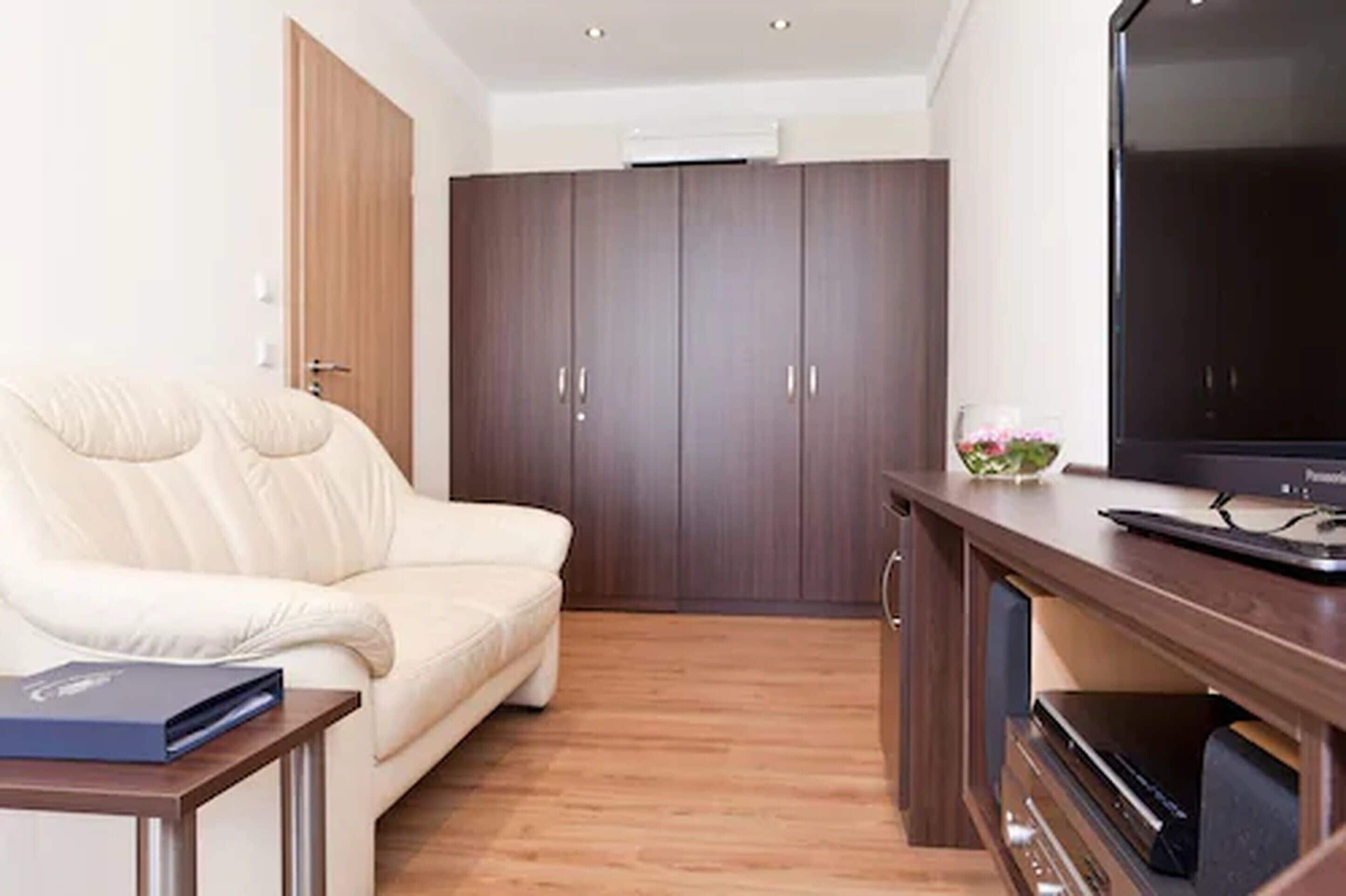 business single room | living area | dvd player