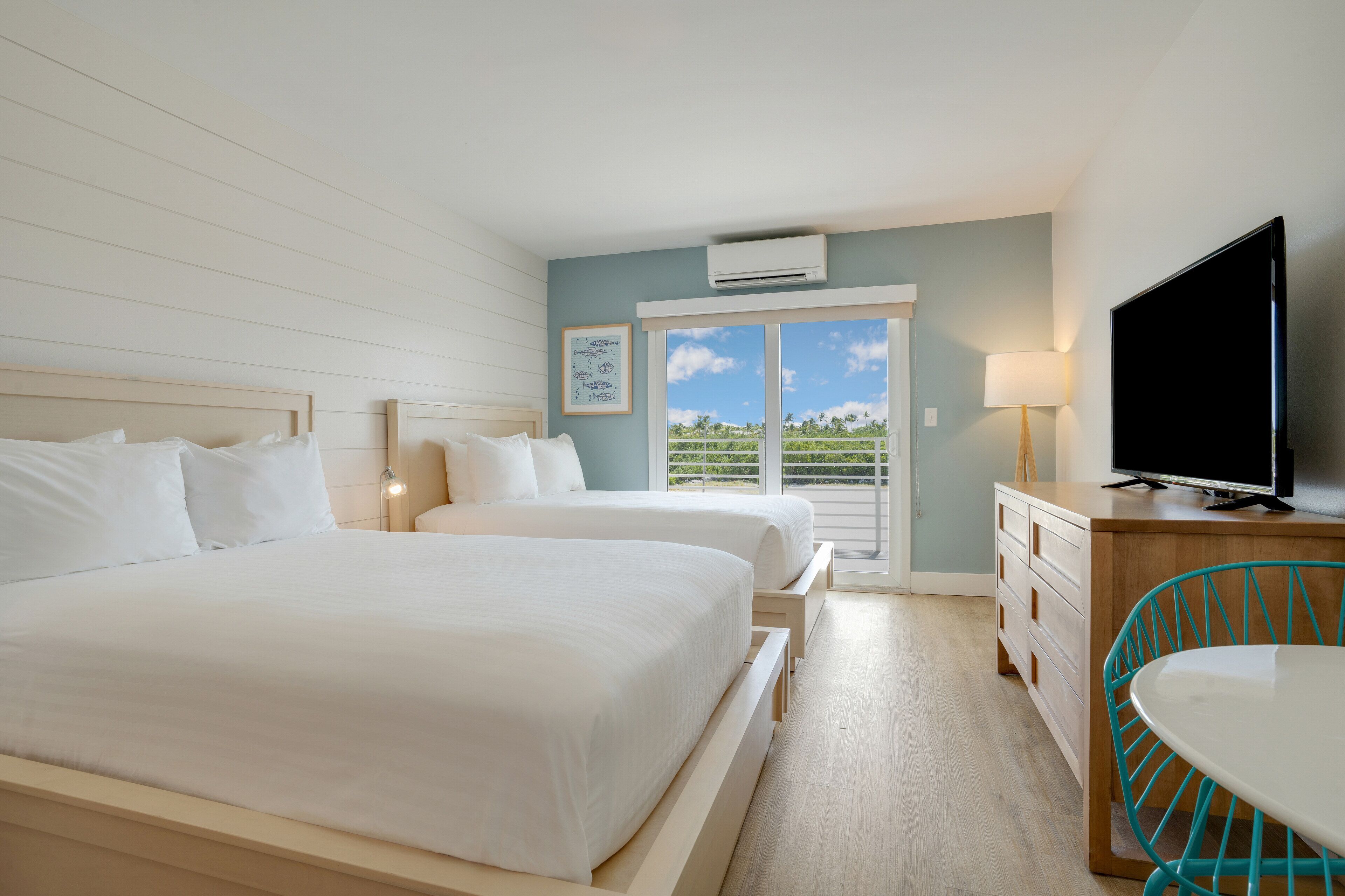 Two Doubles Room with Balcony | Premium bedding, individually decorated, individually furnished