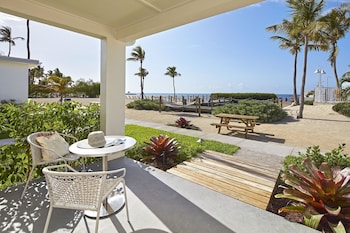Beach/ocean view at Fisher Inn Resort & Marina