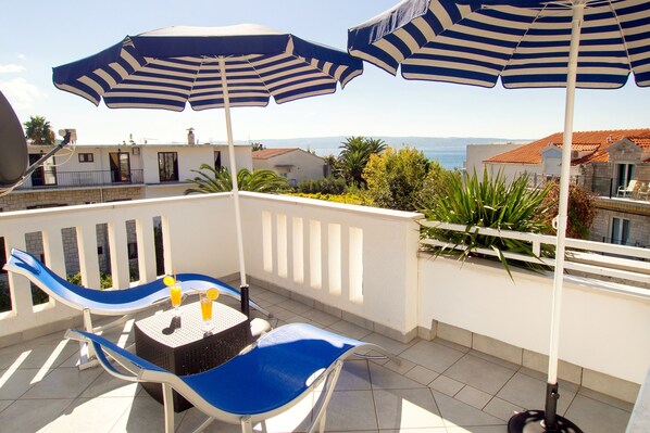 Studio, Balcony, Sea View (2 pax) | View from room