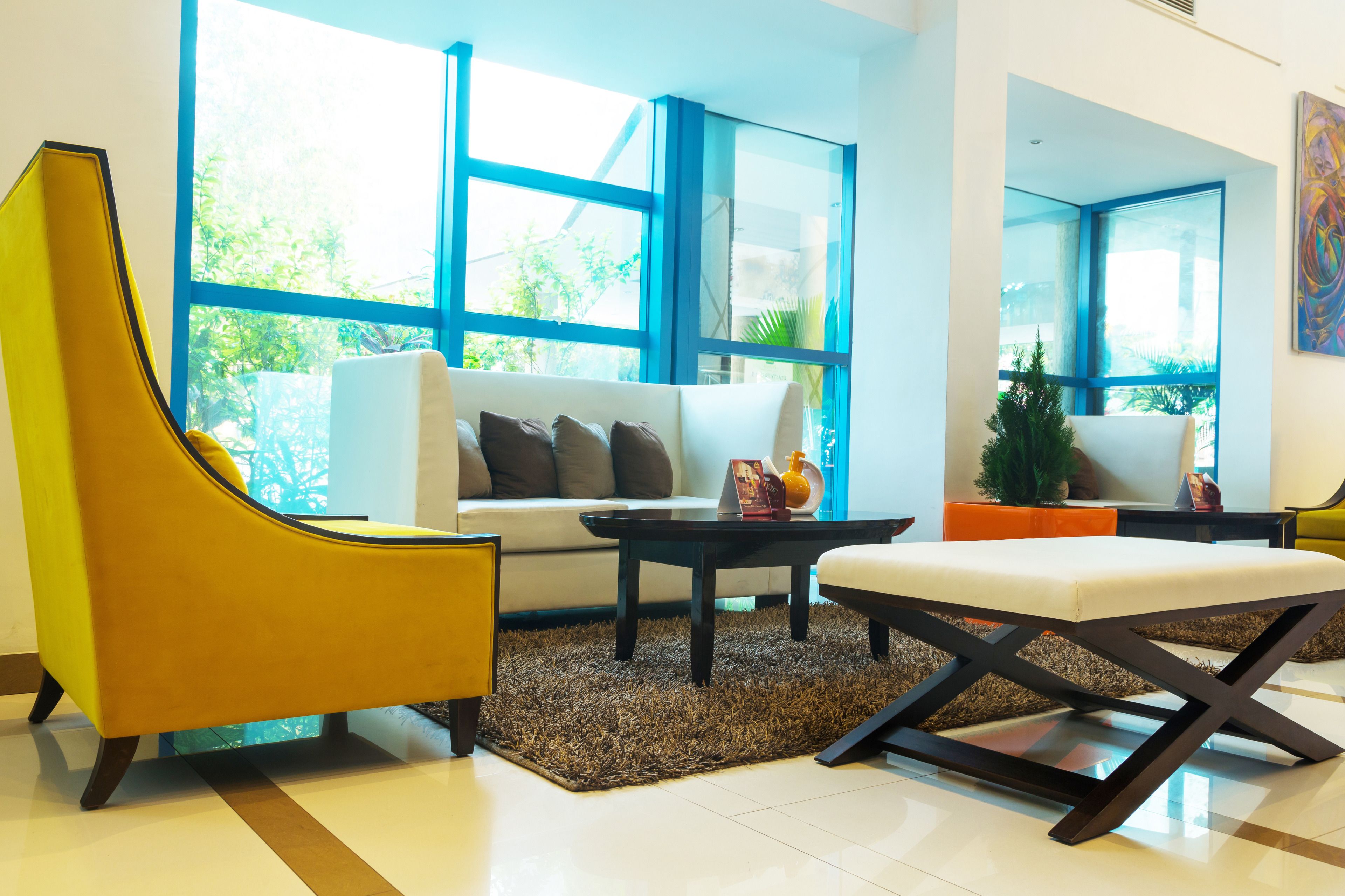 Sitzecke in der Lobby