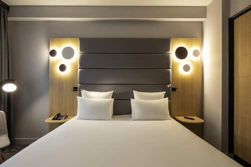 Literie de qualité supérieure, couette en duvet d'oie, minibar