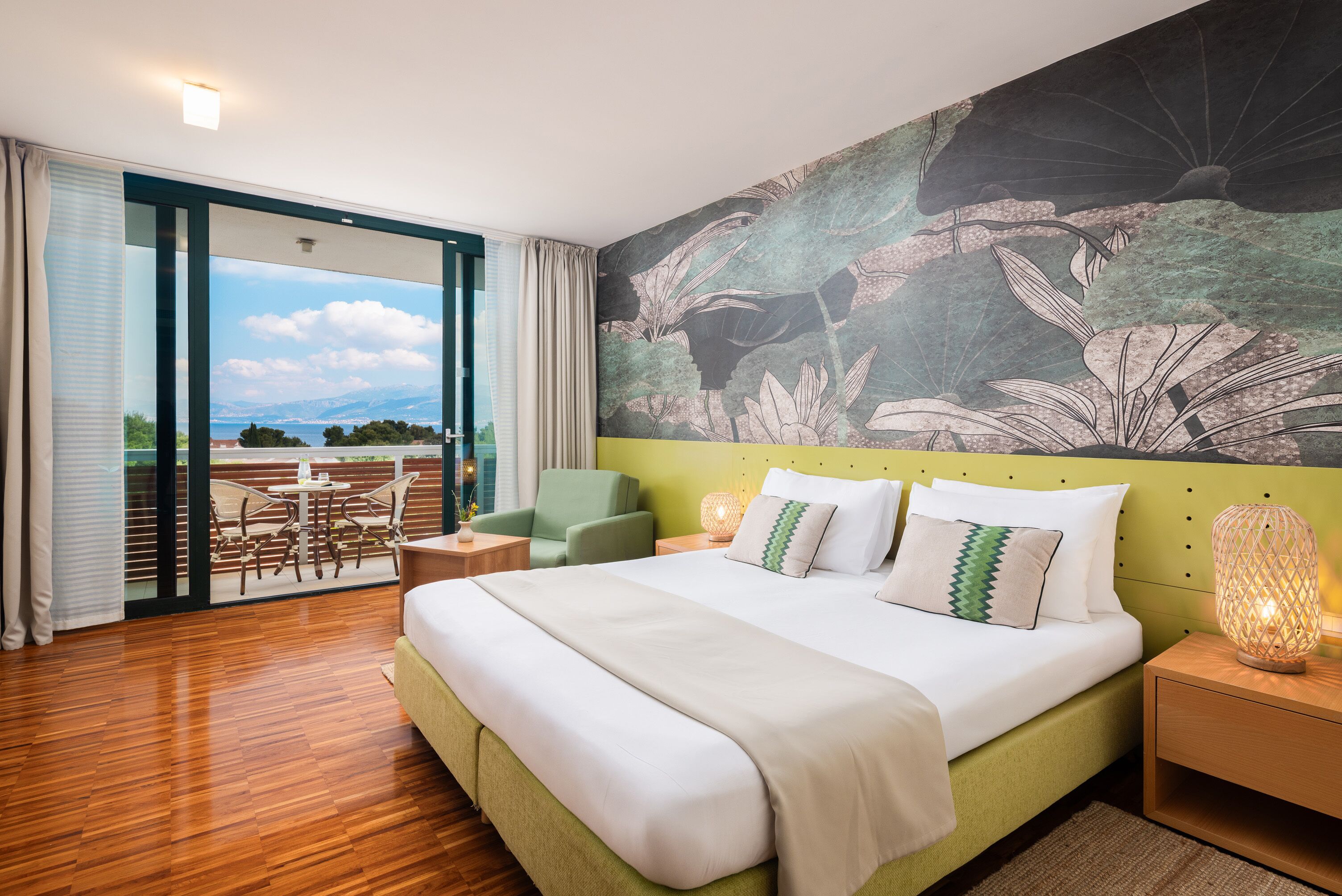 Superior double room with sea view balcony | View from room