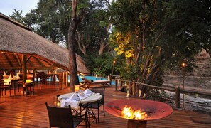 Front of property - evening/night