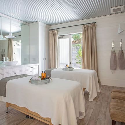 Body treatments, hot stone massages, deep-tissue massages