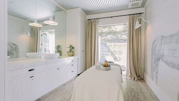 Body treatments, hot stone massages, deep-tissue massages