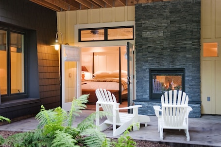 Junior Suite (Barn) | Terrace/patio. Farmhouse Inn