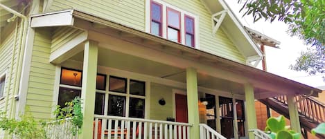 Voorkant van accommodatie