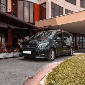 Fassade der Unterkunft