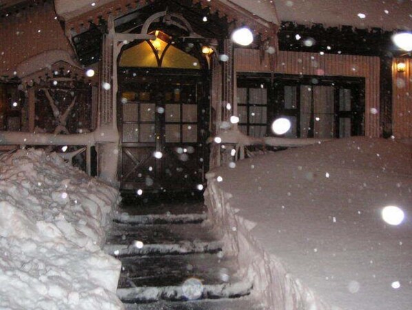 Entrée de l’hébergement