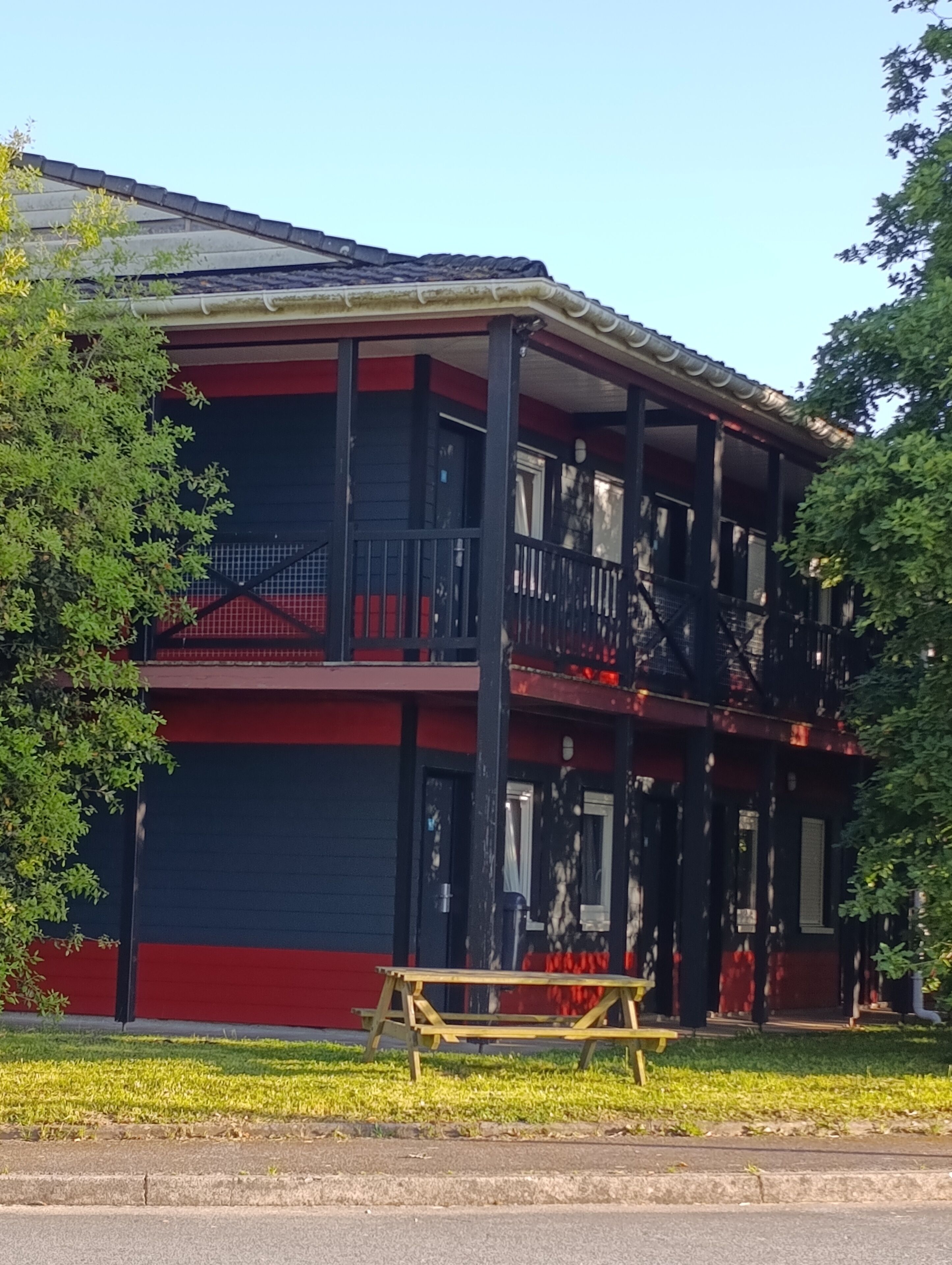 Façade de l’hébergement