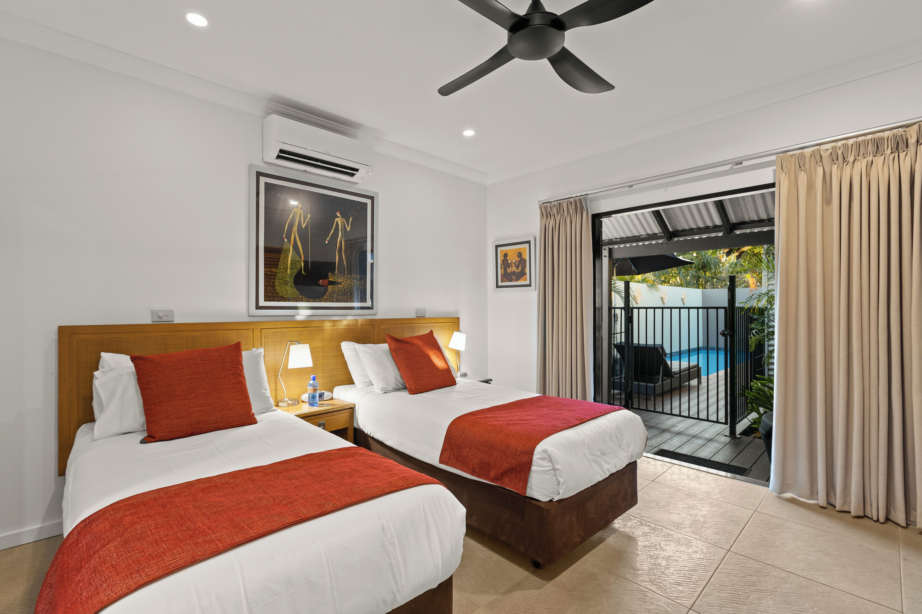 premium bedding, soundproofing, iron/ironing board, free wifi