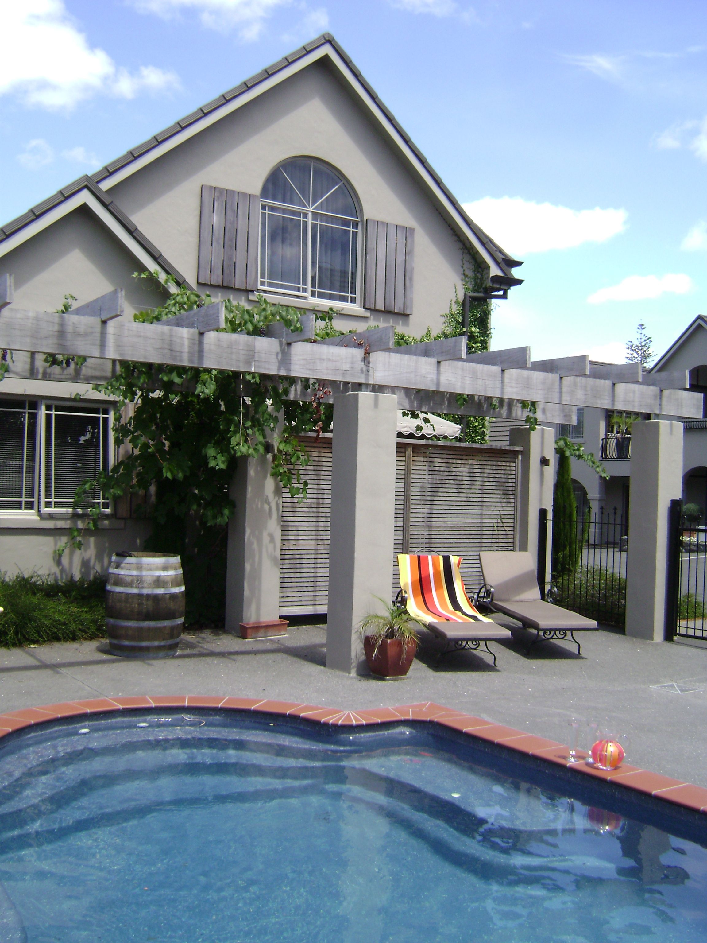 Seasonal outdoor pool, open 8:00 AM to 9:30 PM, sun loungers
