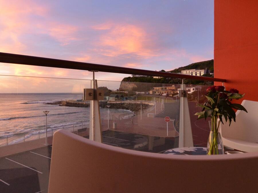 Luksussuite, havutsikt | Balkong