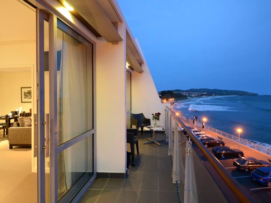 Luksussuite, havutsikt | Balkong