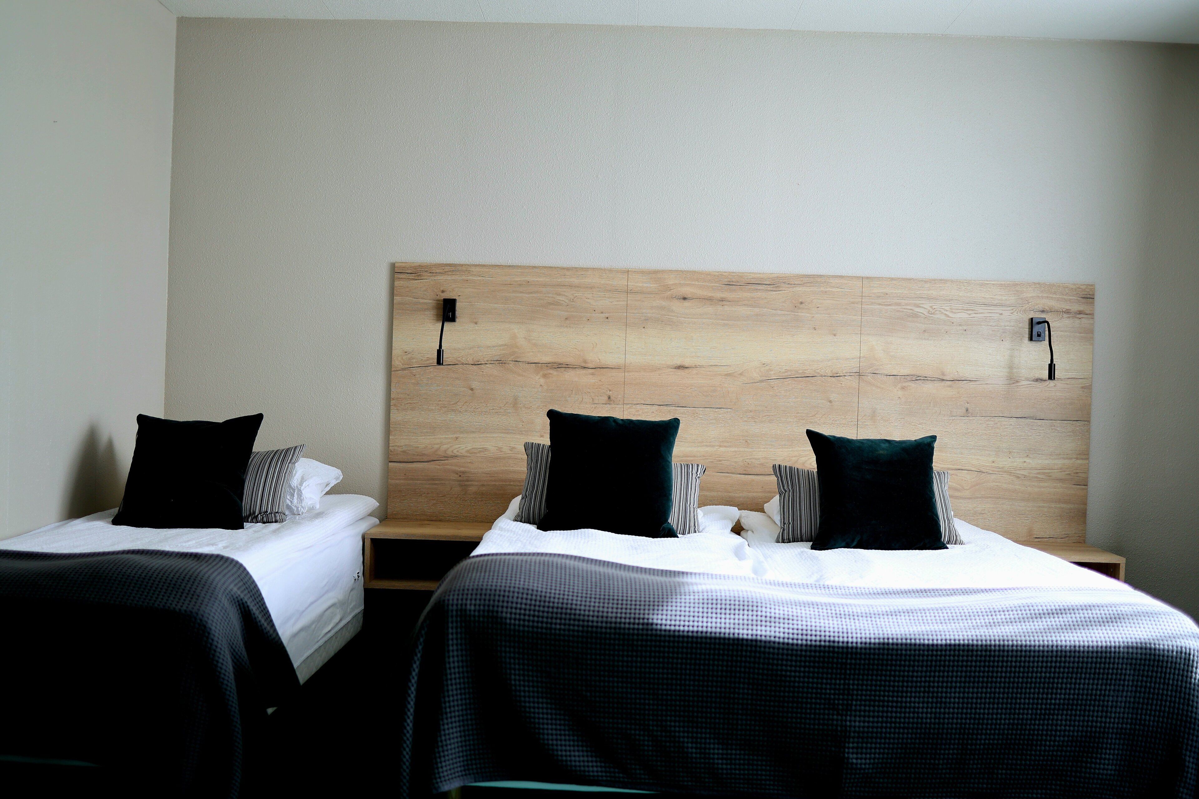 comfort quadruple room | 1 bedroom, desk, laptop workspace, blackout curtains