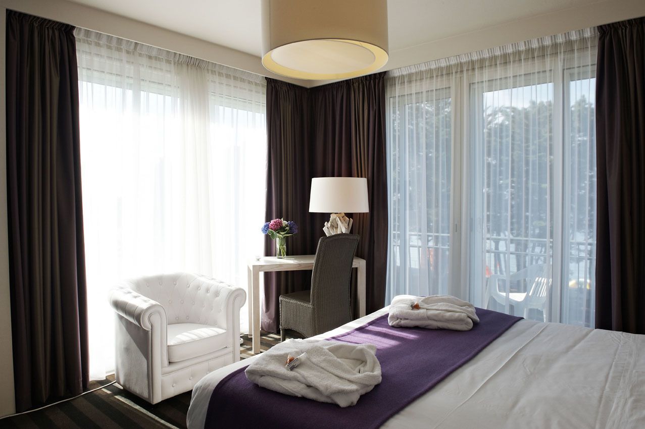 standard double room, sea view (spa access) | 1 bedroom, in-room safe, soundproofing, free wifi