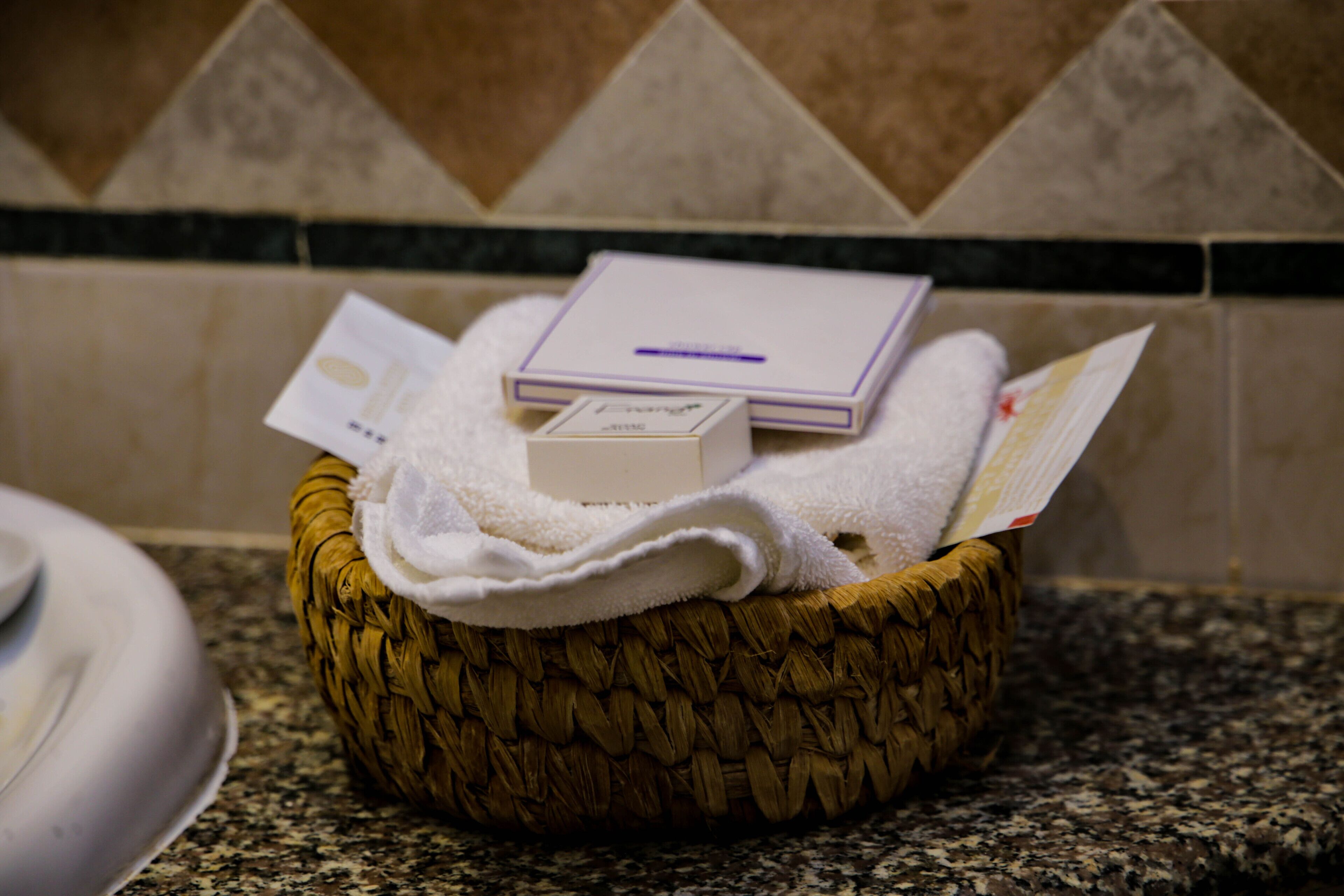 eco-friendly toiletries, hair dryer, bathrobes, bidet