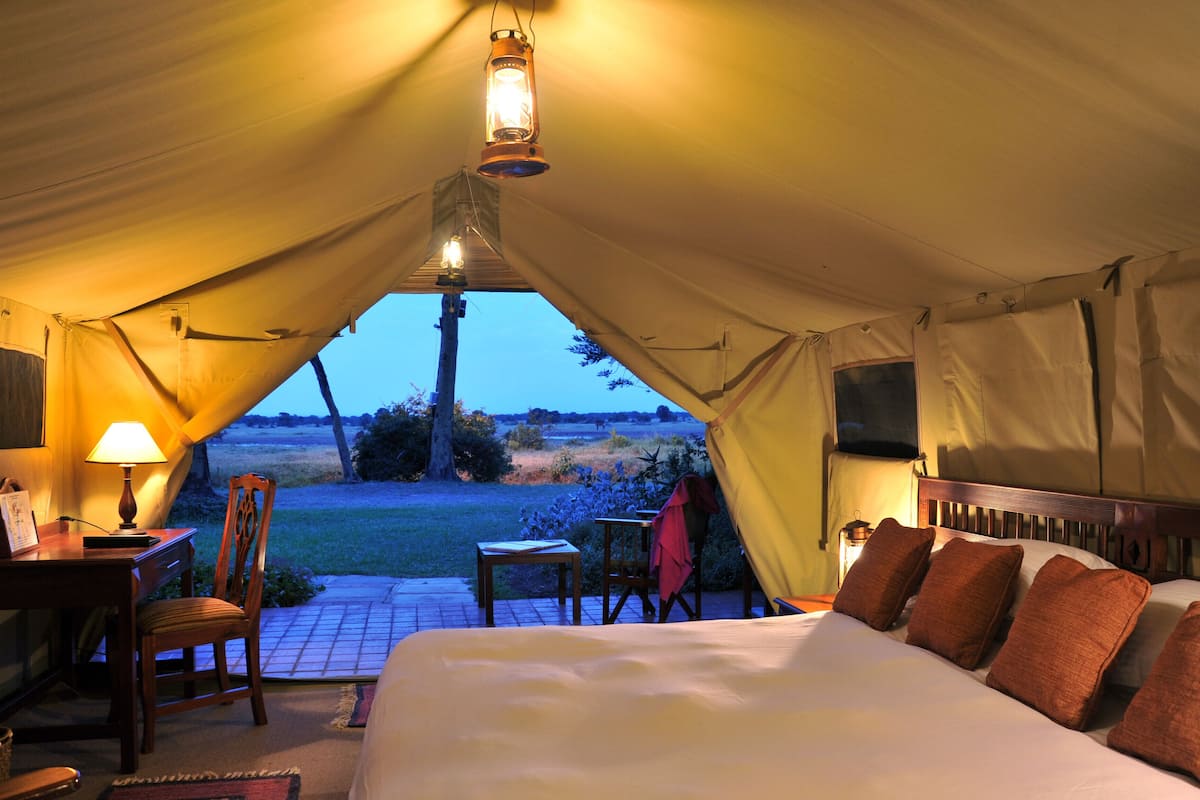 standard tent | view from room