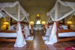 Standard Tent | View from room - Mbuzi Mawe Serena Camp (Serengeti)