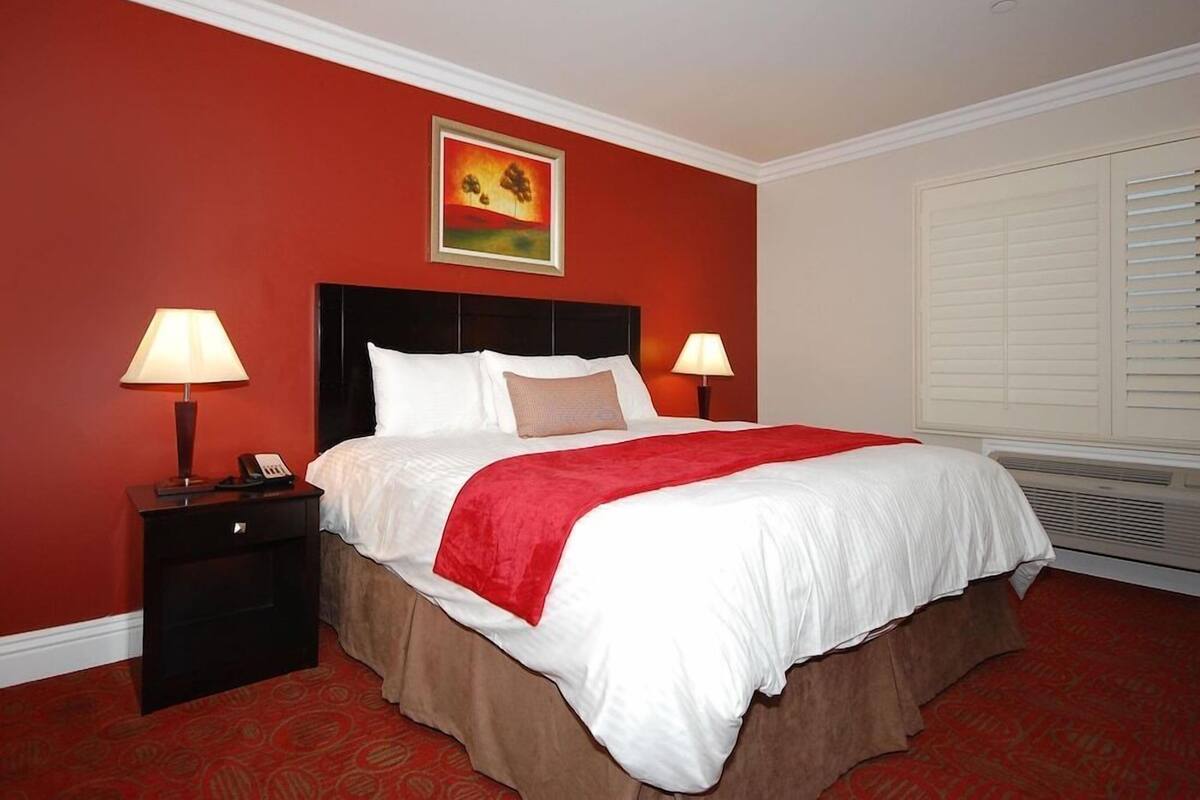 In-room safe, desk, iron/ironing board, WiFi (surcharge)