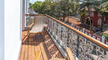 Suite de lujo, 1 cama Queen size | Terraza o patio