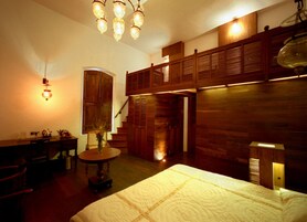Luxury Suite, 1 Queen Bed | Premium bedding, minibar, in-room safe, individually decorated