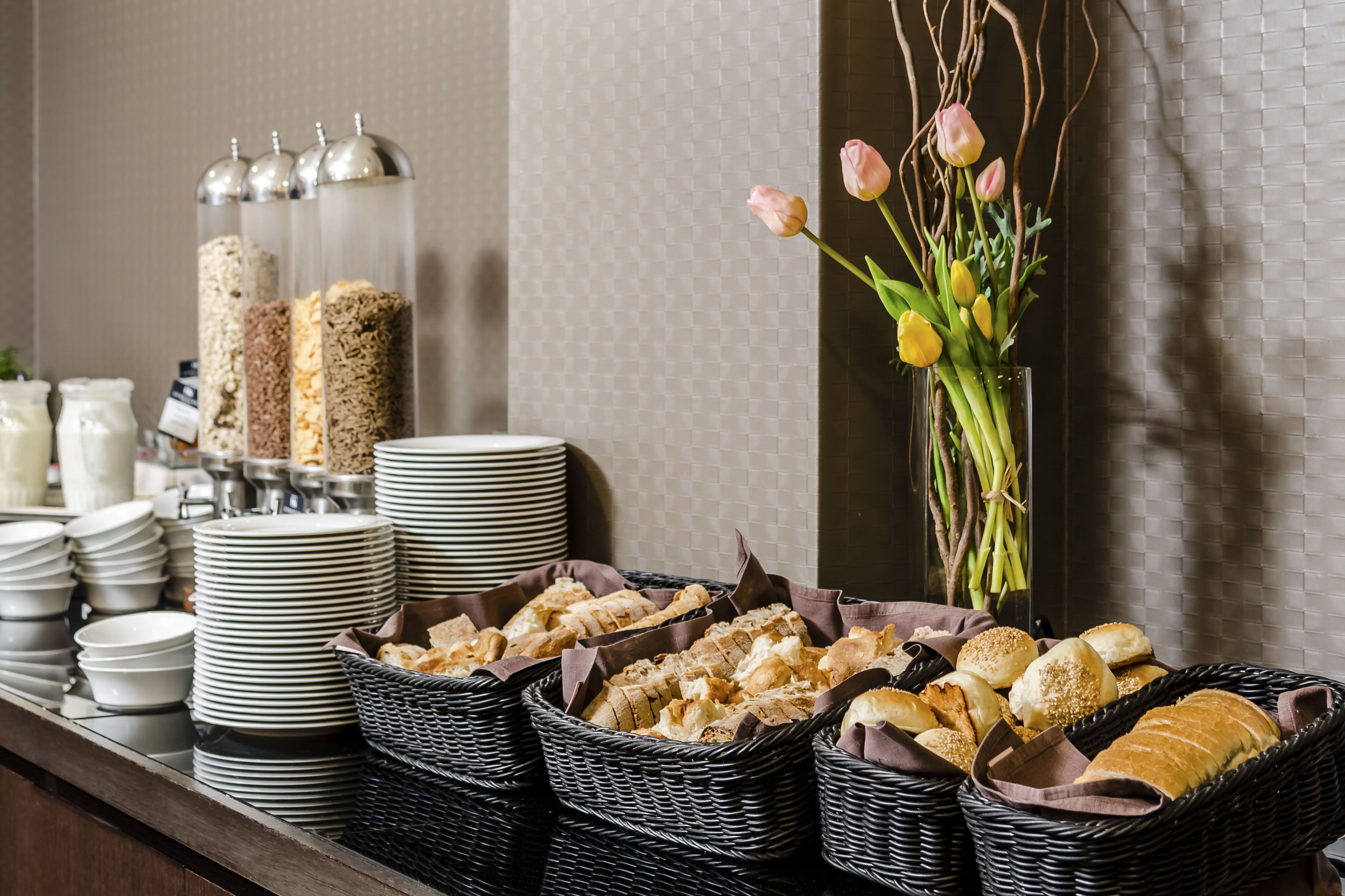 daily buffet breakfast (eur 13 per person)