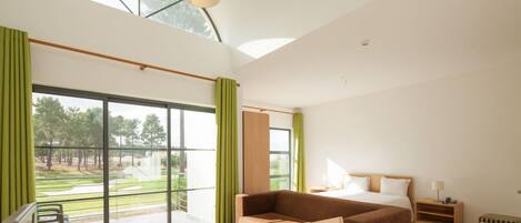 Memory-foam beds, in-room safe, blackout curtains, iron/ironing board