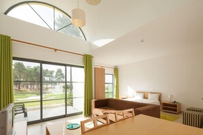 Memory-foam beds, in-room safe, blackout curtains, iron/ironing board