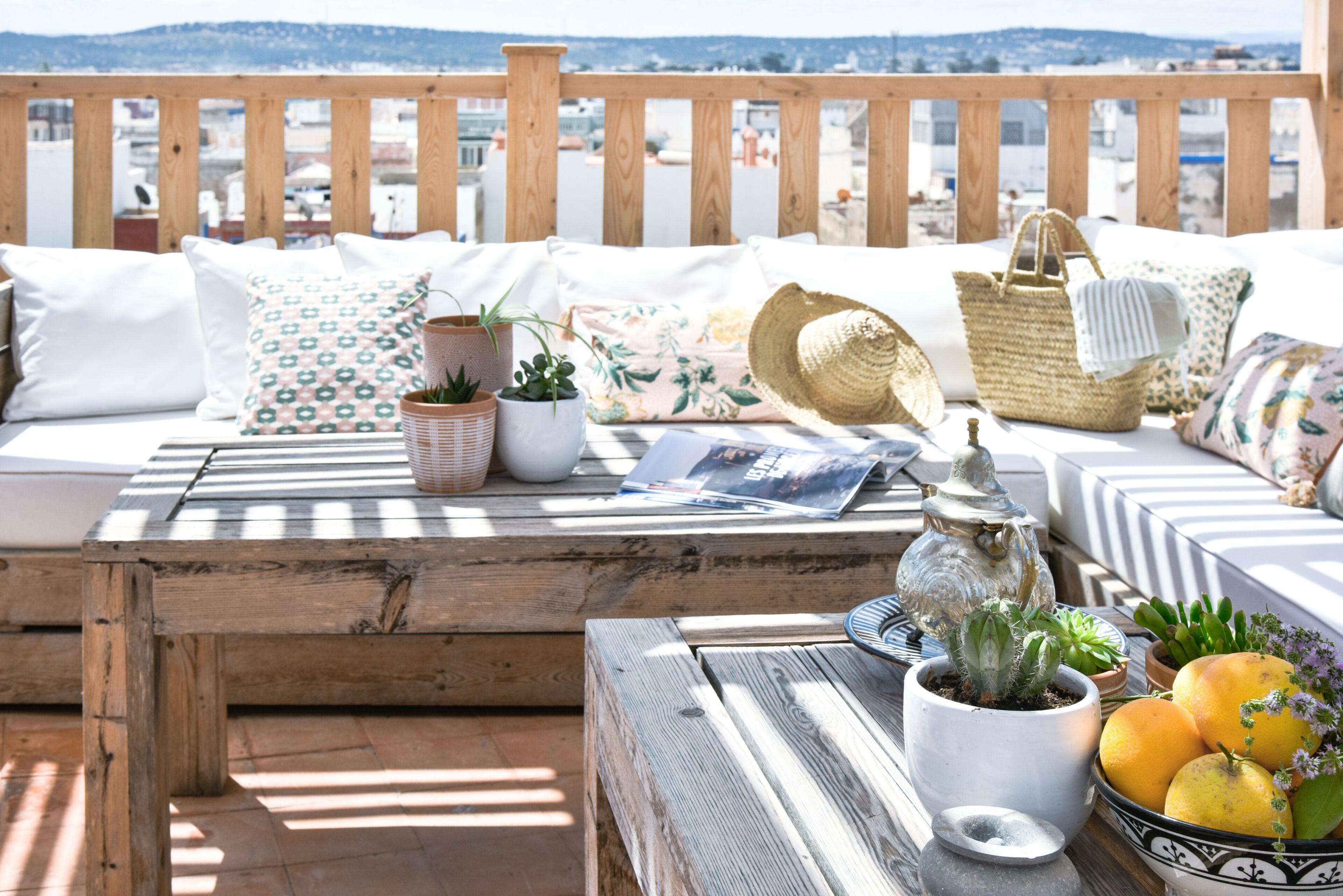 Terrasse sur le toit