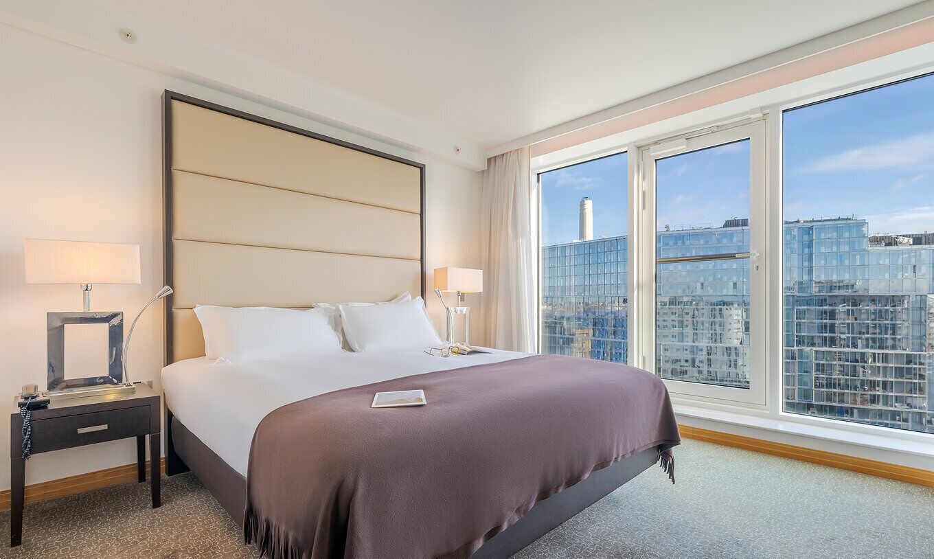 deluxe superior king bed | premium bedding, minibar, in-room safe, individually decorated