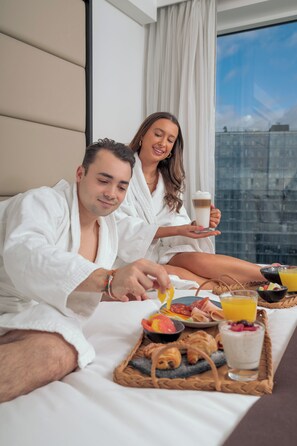 1 soverom, sengetøy av topp kvalitet, minibar og safe på rommet