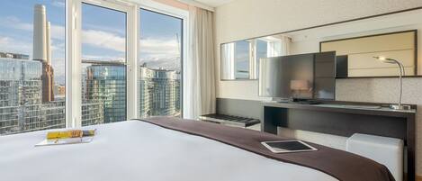 1 Schlafzimmer, hochwertige Bettwaren, Minibar, Zimmersafe